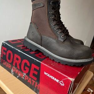 Wolverine FLOORHAND INS 8” Boot Size 10.